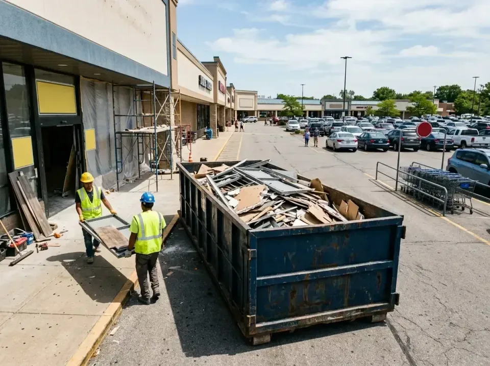 retail-store-renovation-debris-003 — frequently asked questions, Roll-off Dumpster Rentals in Wisconsin
